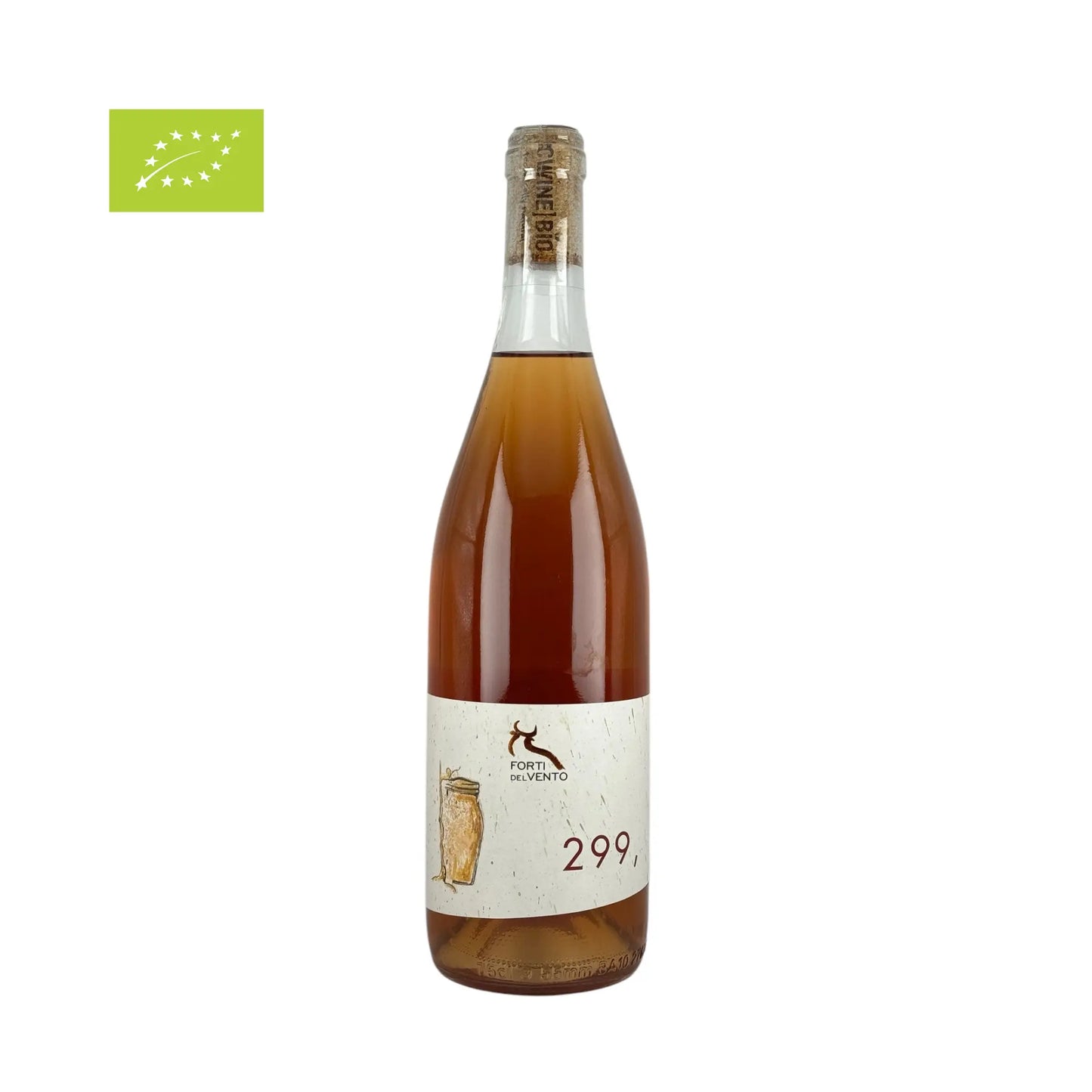 Forti del Vento - 299 2022 | Vino Rosato BIOLOGICO.