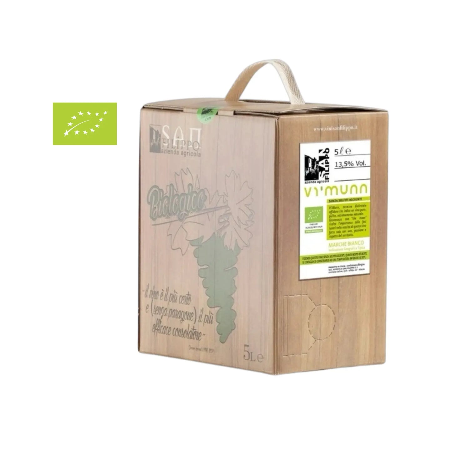 BAG IN BOX San Filippo Marche Vi Munn senza solfiti aggiunti San Filippo ILSUCCODUVA