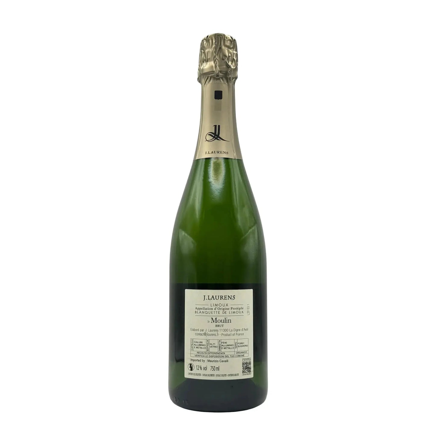 Blanquette de Limoux Le Moulin J. Laurens bottiglia spumante metodo classico ILSUCCODUVA.IT