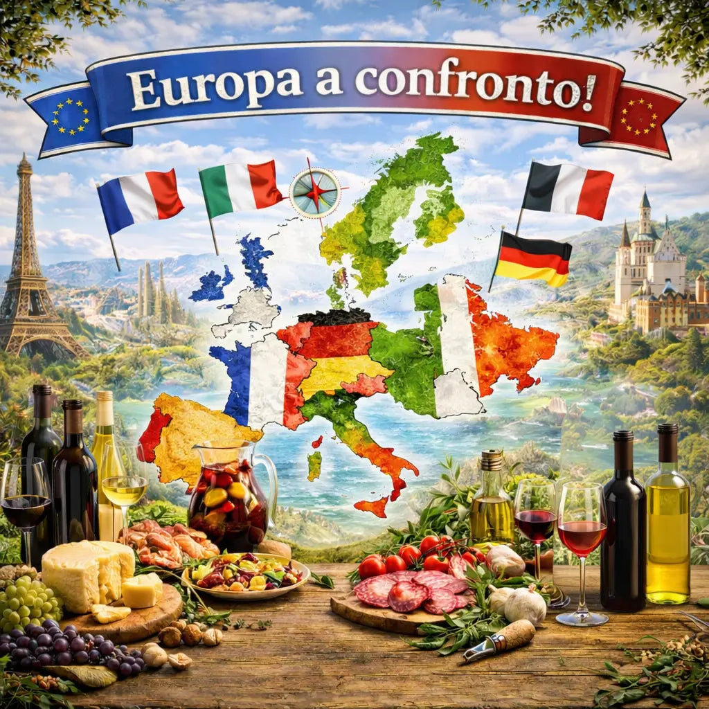 BOX DEGUSTAZIONE "Europa a confronto!" ILSUCCODUVA.IT ILSUCCODUVA