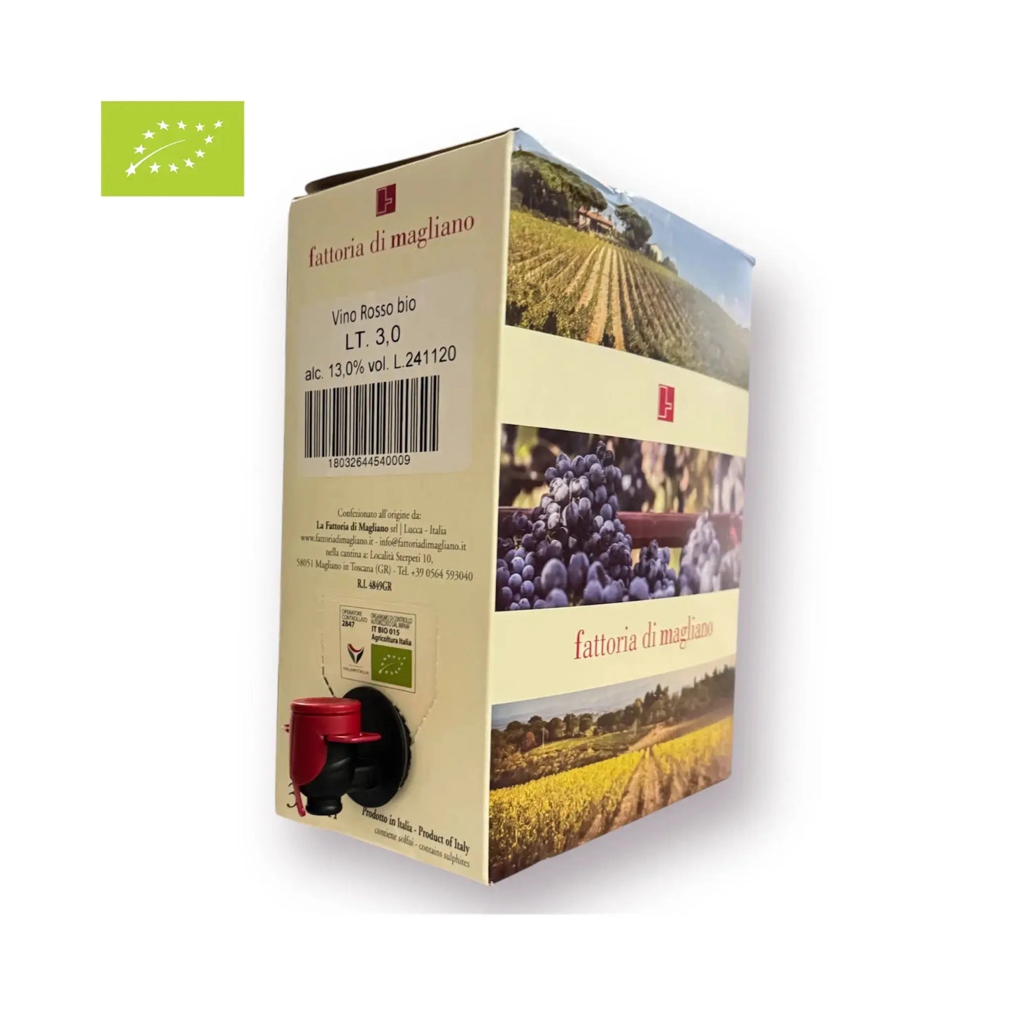 Fattoria di Magliano - Bag in Box 3L BIO 2024.