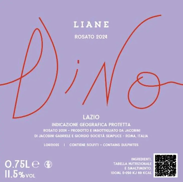 LIANE - Dino Rosato 2024 LIANE ILSUCCODUVA