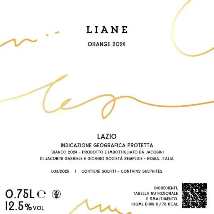 LIANE - Orange 2024 LIANE ILSUCCODUVA