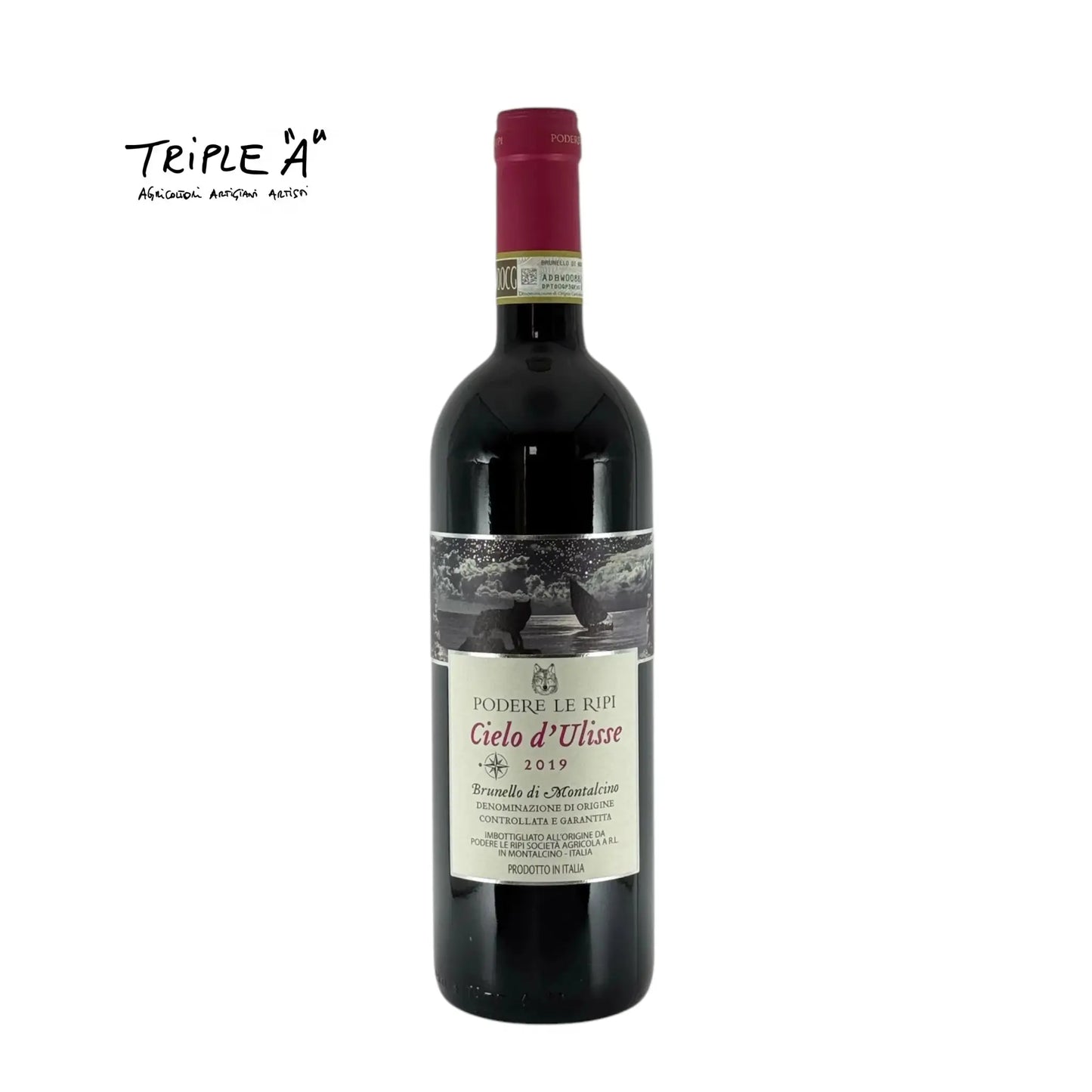 Podere le Ripi - Cielo d'Ulisse 2019 - Brunello di Montalcino DOCG.