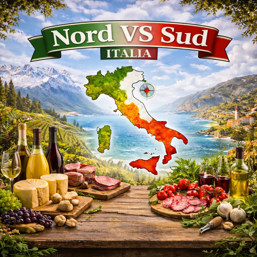 BOX DEGUSTAZIONE "Nord vs Sud" ITALIA ILSUCCODUVA.IT ILSUCCODUVA