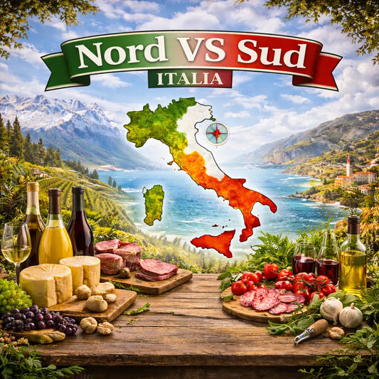 BOX DEGUSTAZIONE "Nord vs Sud" ITALIA ILSUCCODUVA.IT ILSUCCODUVA