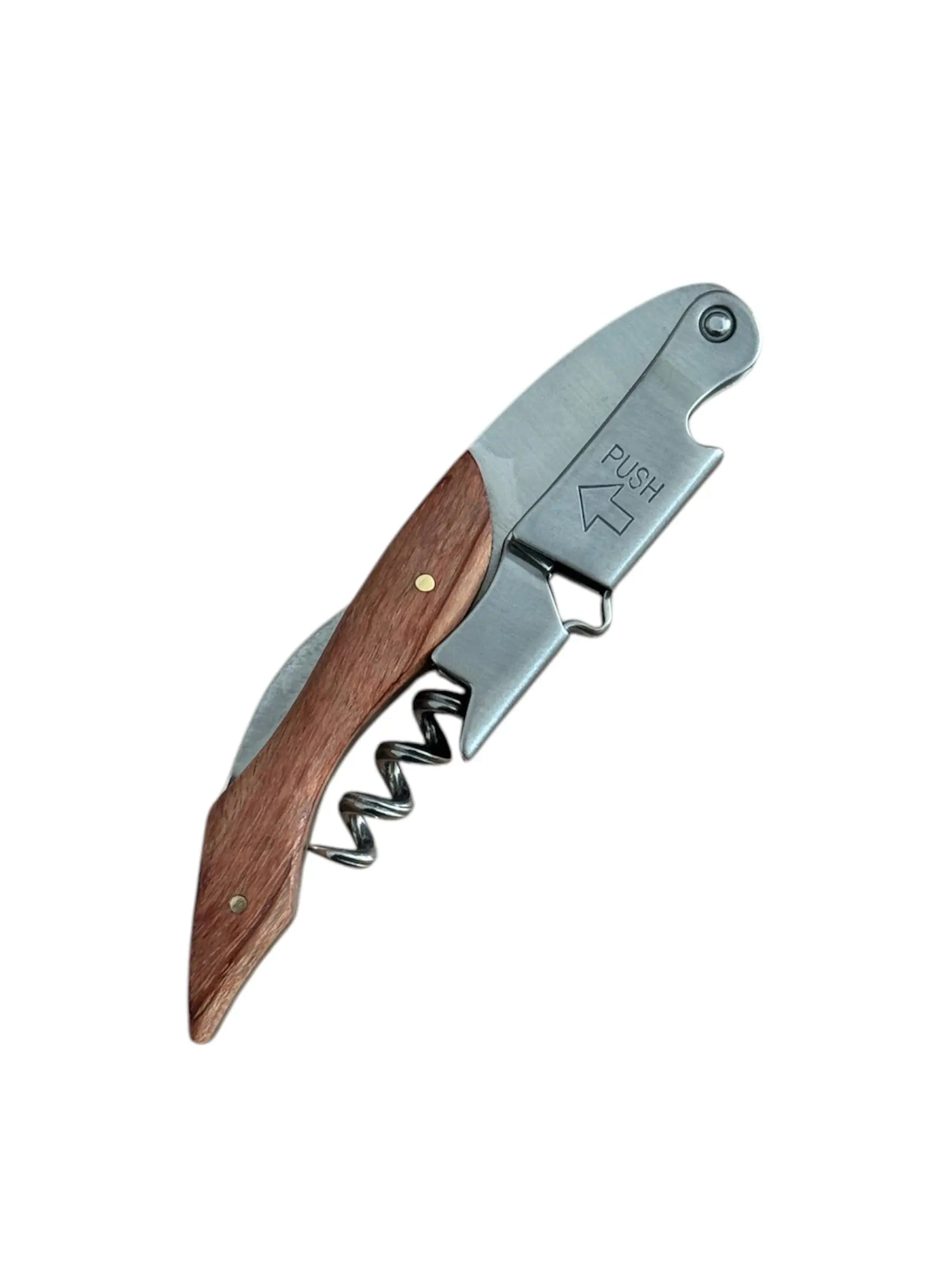 Cavatappi in Legno di Botte e Acciaio Inox - ILSUCCODUVA