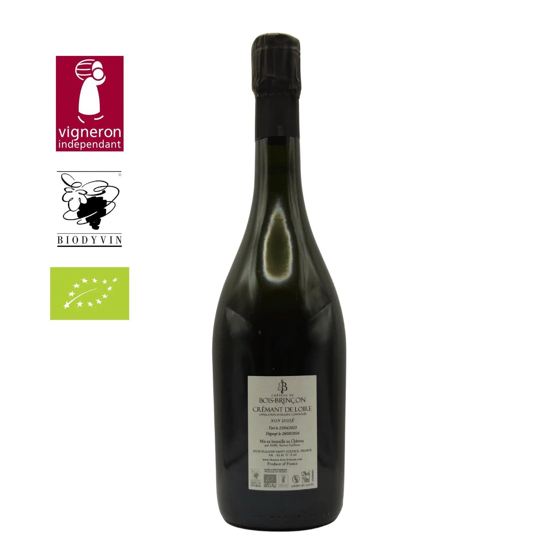 Château de Bois-Brinçon Crémant de Loire Nature Château de Bois-Brinçon ILSUCCODUVA