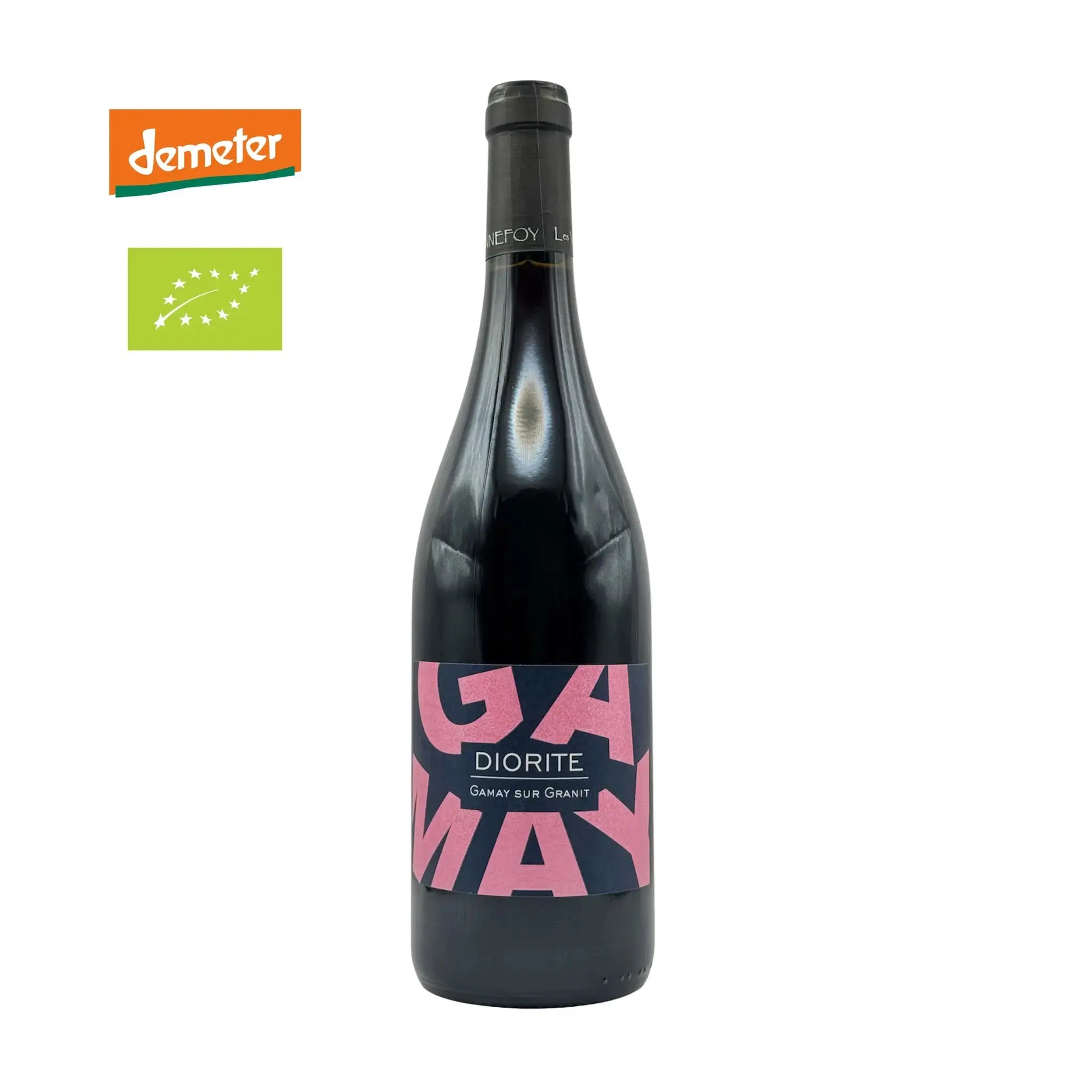 Diorite Gamay sur Granit 2024 Côtes du Forez vino rosso biodinamico Demeter