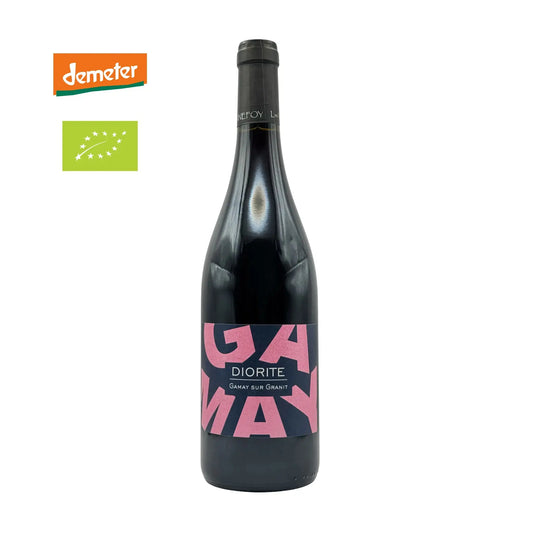 Diorite Gamay sur Granit 2024 Côtes du Forez vino rosso biodinamico Demeter