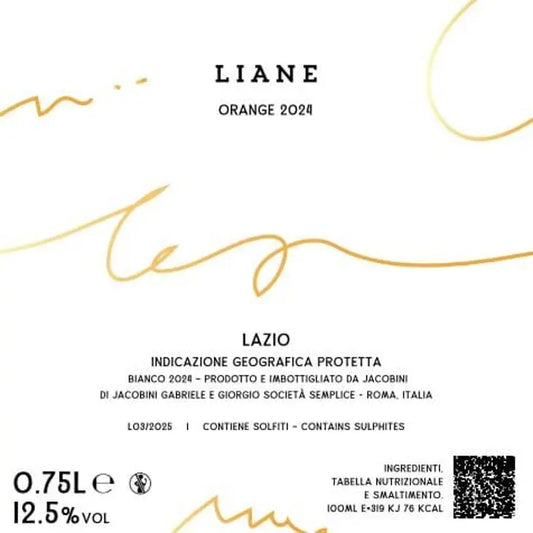 LIANE - Orange 2024 LIANE ILSUCCODUVA