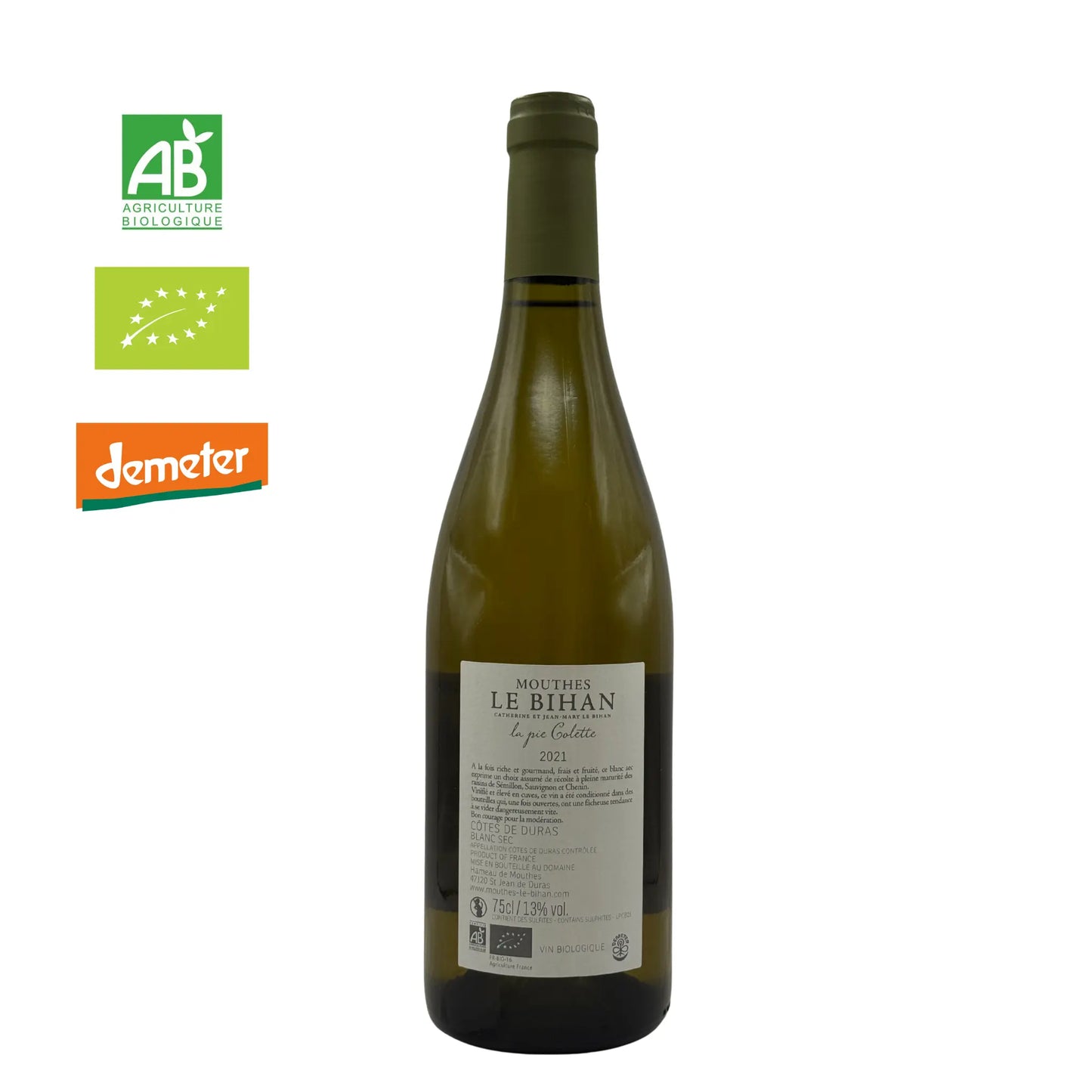 La Pie Colette MOUTHES LE BIHAN 2021 Blanc - ILSUCCODUVA.IT