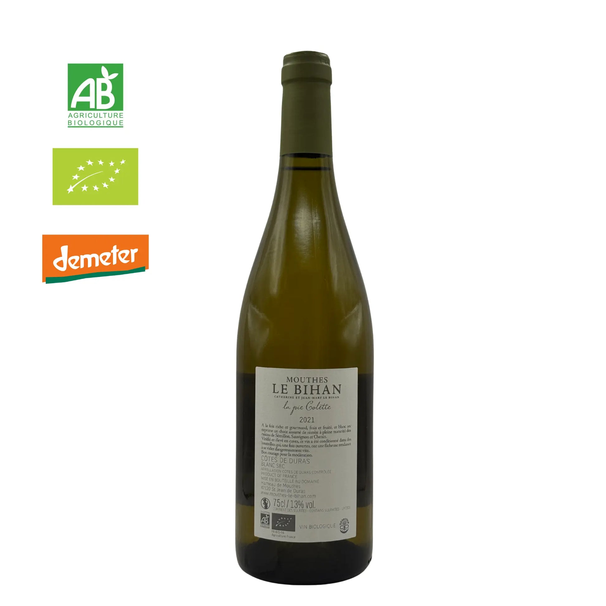 La Pie Colette MOUTHES LE BIHAN 2021 Blanc - ILSUCCODUVA.IT