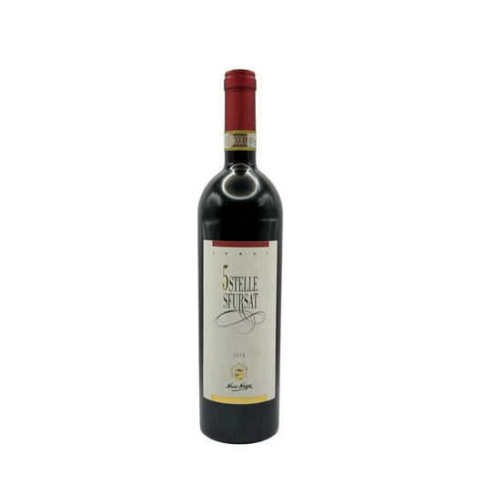 Nino Negri - Sfursat 5 Stelle 2018 | Sforzato di Valtellina DOCG.