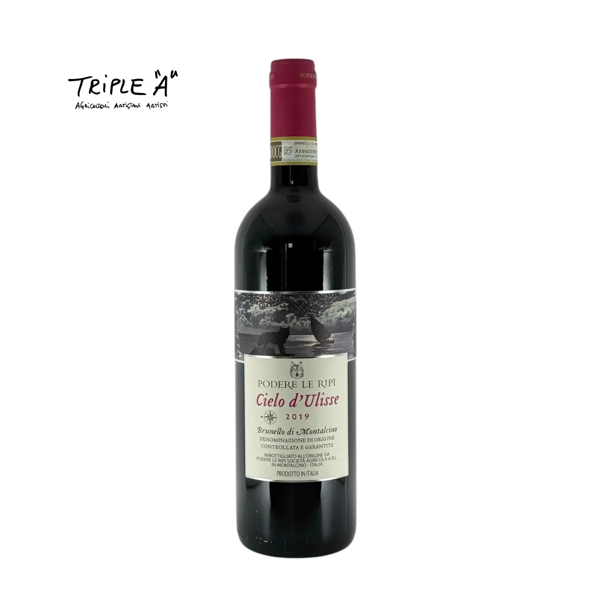 Podere le Ripi - Cielo d'Ulisse 2019 - Brunello di Montalcino DOCG.
