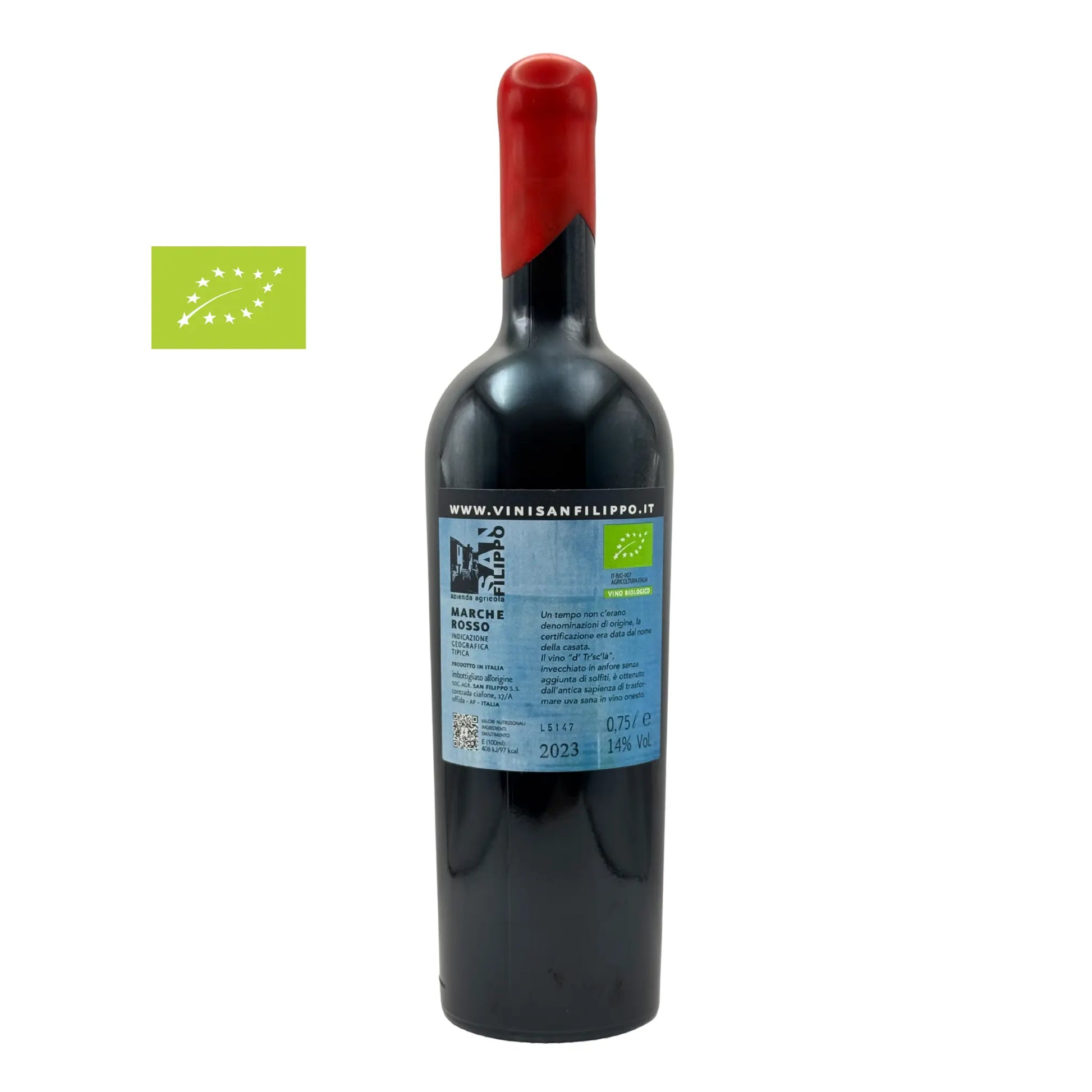 San Filippo Tr’sc’là 2023 - Marche Rosso IGT - ILSUCCODUVA.IT